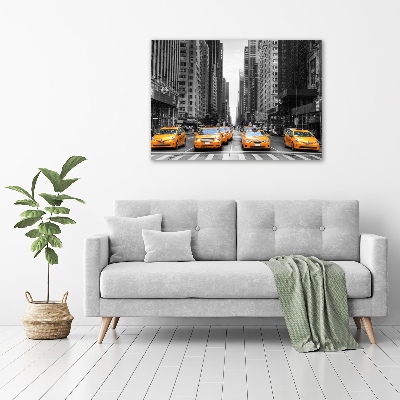 Foto canvas New Yorkse taxi's
