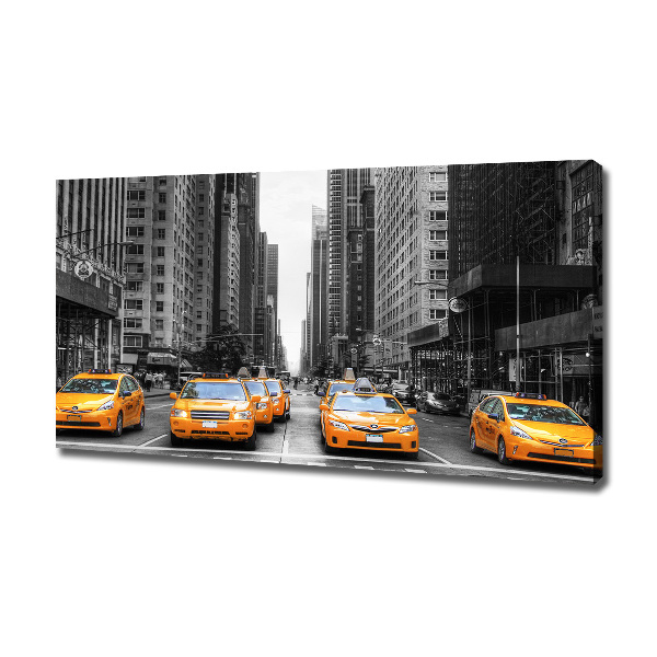 Foto canvas New Yorkse taxi's