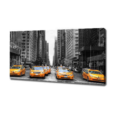 Foto canvas New Yorkse taxi's