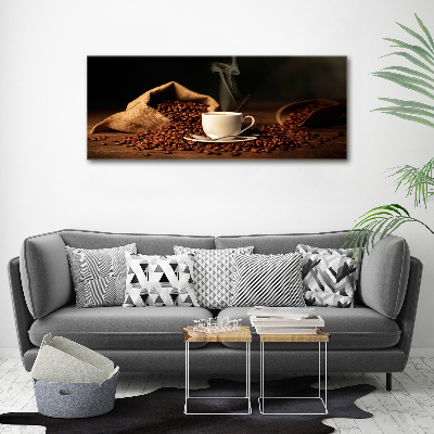 Canvas schilderij Koffie in een kopje