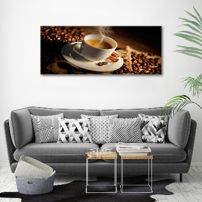 Schilderij op canvas Koffie in een kopje