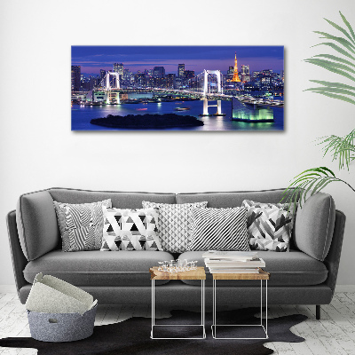 Foto canvas Tokyo-brug