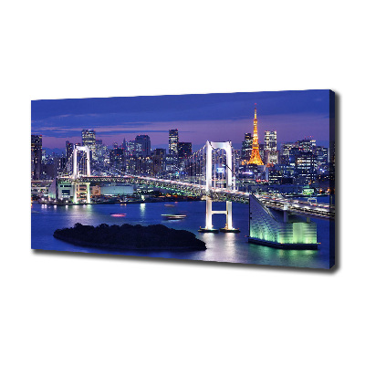 Foto canvas Tokyo-brug