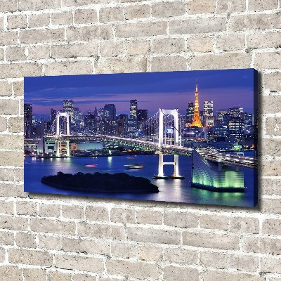Foto canvas Tokyo-brug