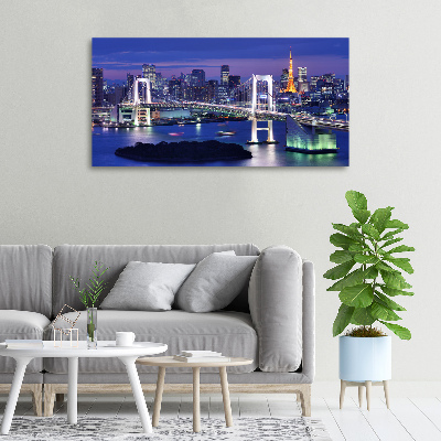 Foto canvas Tokyo-brug