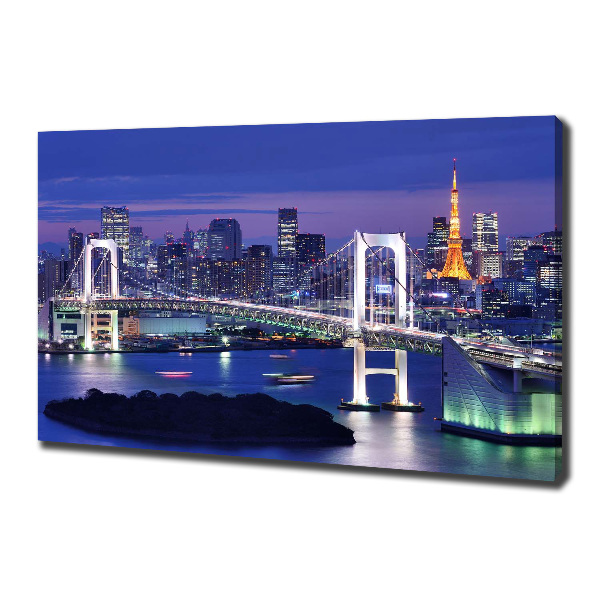 Foto canvas Tokyo-brug