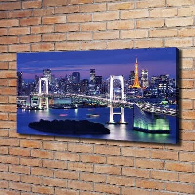Foto canvas Tokyo-brug