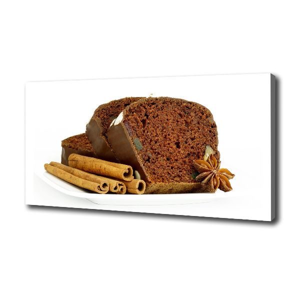 Foto canvas Peperkoek en vanille