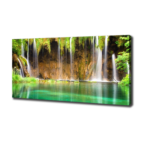 Foto canvas Plitvice-meren