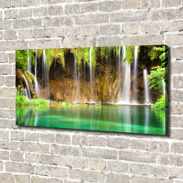 Foto canvas Plitvice-meren