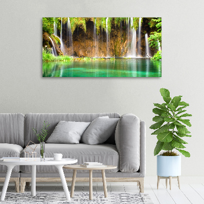 Foto canvas Plitvice-meren