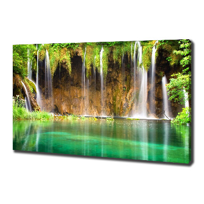 Foto canvas Plitvice-meren