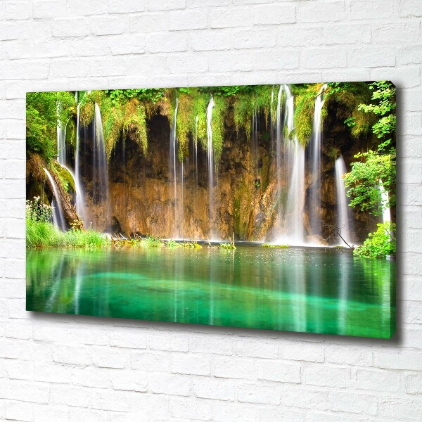 Foto canvas Plitvice-meren
