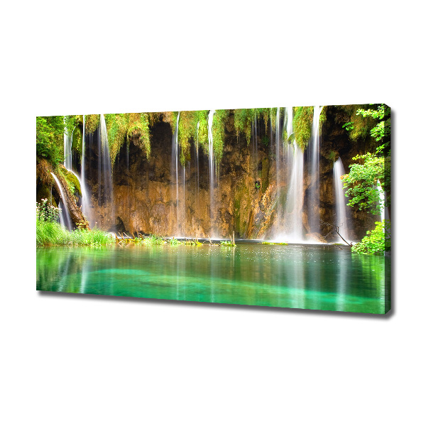 Foto canvas Plitvice-meren