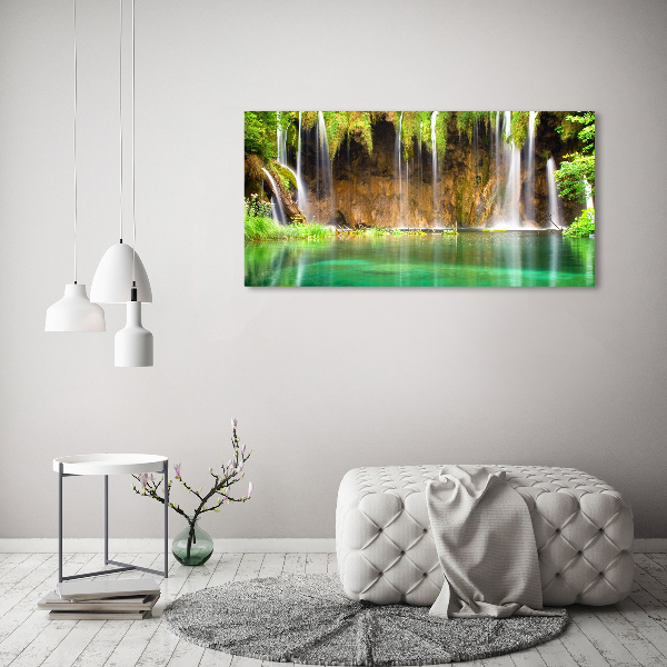 Foto canvas Plitvice-meren