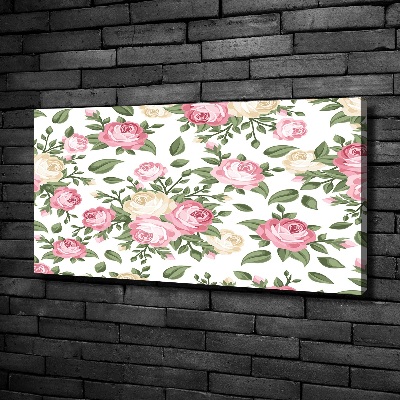 Foto canvas Rozen