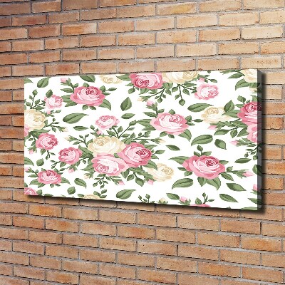 Foto canvas Rozen