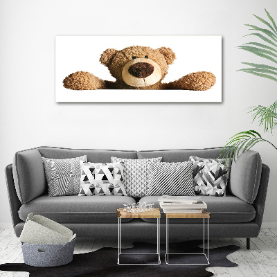 Canvas schilderij Teddybeer