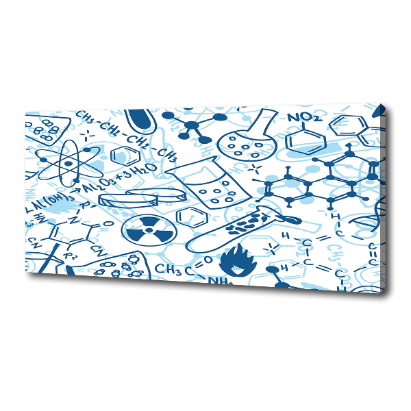 Schilderij op canvas Chemische achtergrond