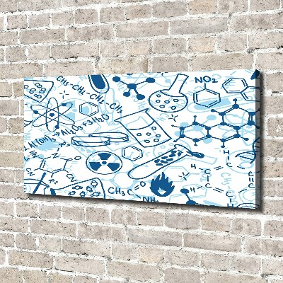 Schilderij op canvas Chemische achtergrond