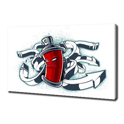 Canvas foto Graffiti