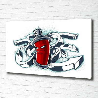 Canvas foto Graffiti