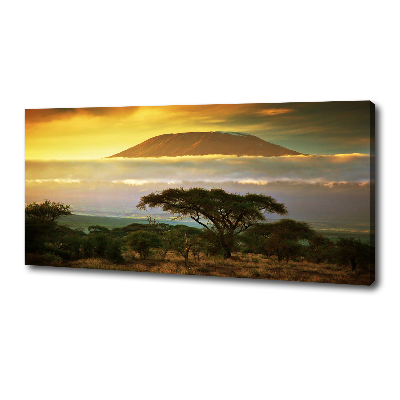 Canvas schilderij Kilimanjaro Kenia