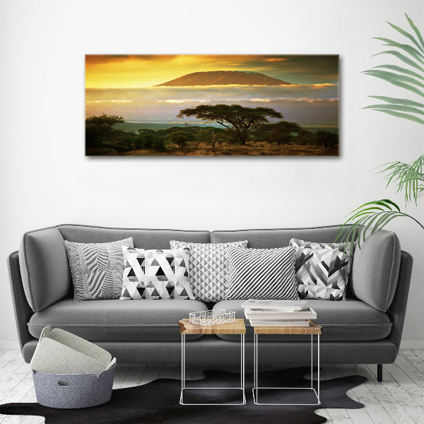 Canvas schilderij Kilimanjaro Kenia