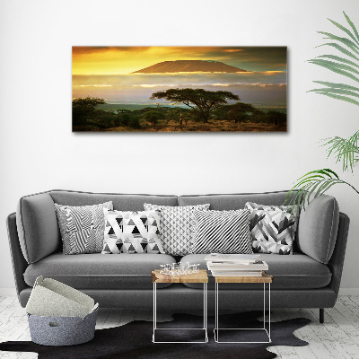 Canvas schilderij Kilimanjaro Kenia