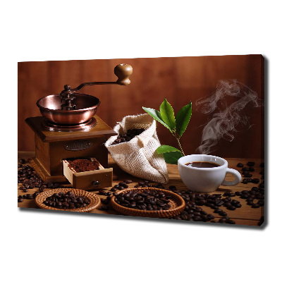 Canvas schilderij Een kopje espresso