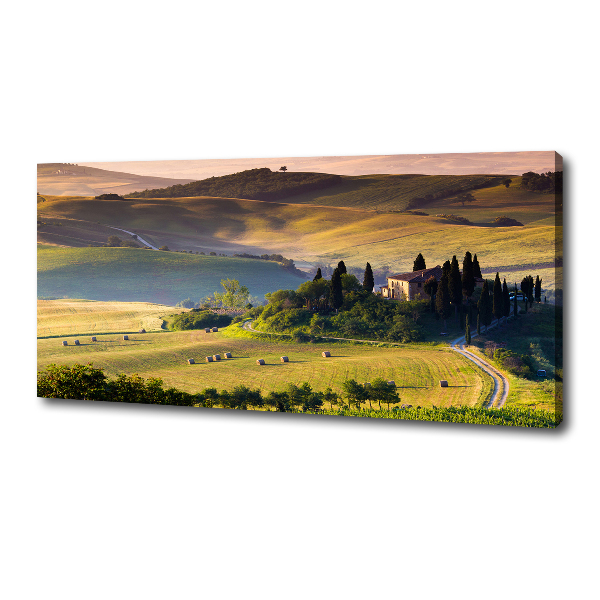 Foto canvas Toscane, Italië