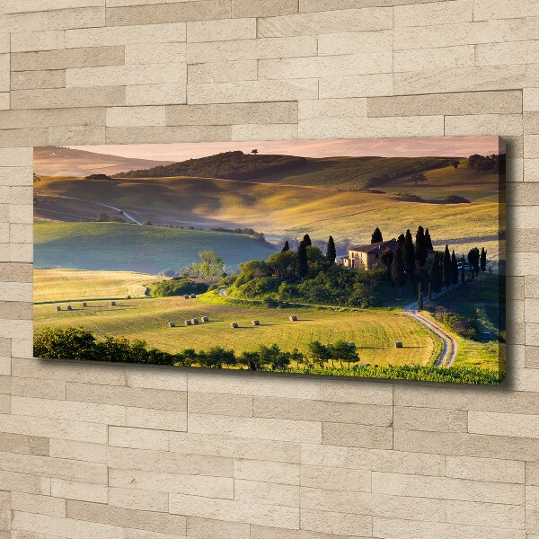 Foto canvas Toscane, Italië