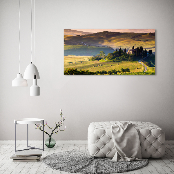 Foto canvas Toscane, Italië