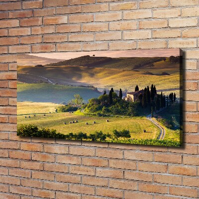 Foto canvas Toscane, Italië