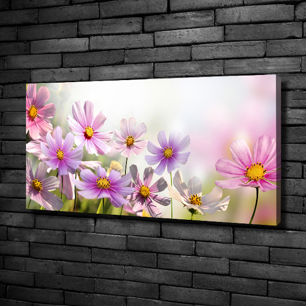 Foto op canvas Bloemen in de weide