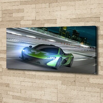 Foto op canvas Racer