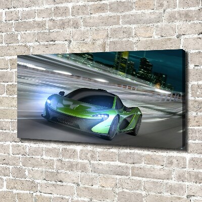 Foto op canvas Racer