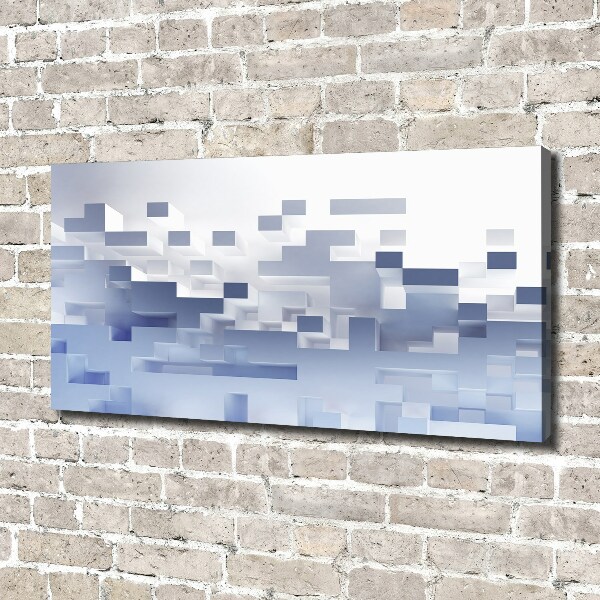 Foto op canvas Kubusabstractie