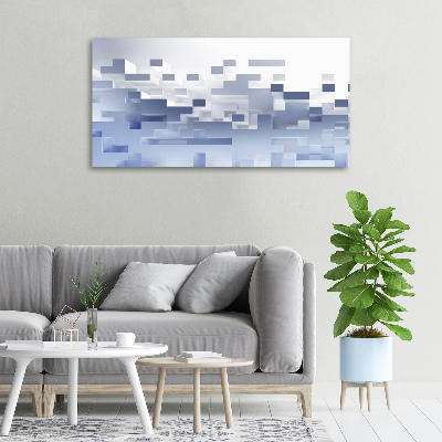 Foto op canvas Kubusabstractie