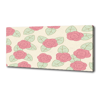 Canvas foto Rozen