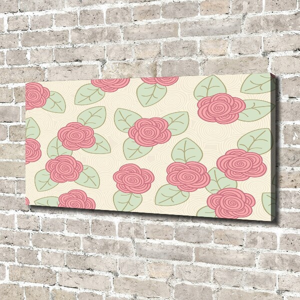Canvas foto Rozen