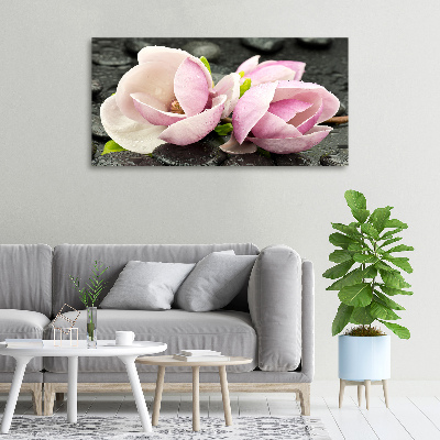 Canvas foto Magnolia zensteen