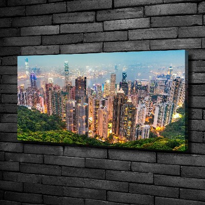 Schilderij op canvas Hongkong