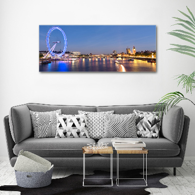 Foto canvas London Eye Londen
