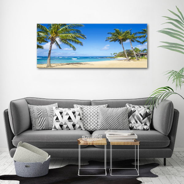 Foto canvas Tropisch strand