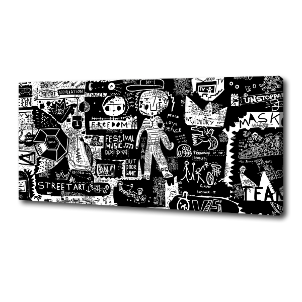 Canvas schilderij Graffiti