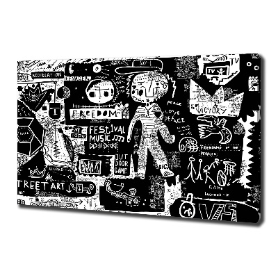 Canvas schilderij Graffiti