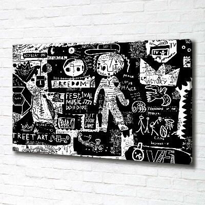 Canvas schilderij Graffiti