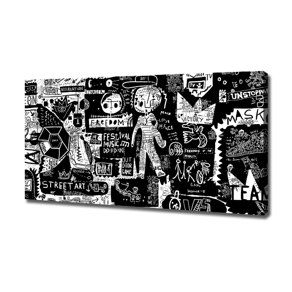 Canvas schilderij Graffiti
