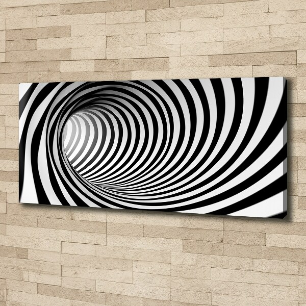 Foto op canvas 3D-tunnel